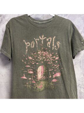 Melanie Martinez Portals Tour T Shirt Mushrooms Adult Medium